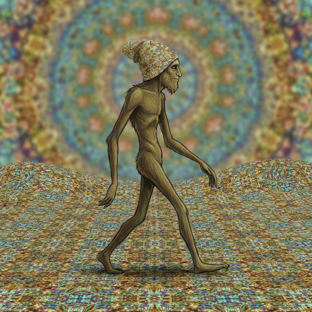 electric earth beanie